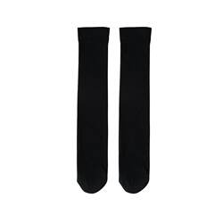 Enjoy it socks women's summer pressure slimming calf socks JK stockings long knee-high black half-length socks