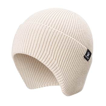 Kalmei ear protection hat, large head circumference, men's and women's hat, winter woolen hat, cycling warm, cold and windproof knitted cold hat