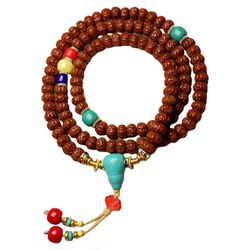 기계 브러시 러딩 된 오래된 플레이트 용 패턴 Vajra Bodhi 불교 구슬 브레이슬릿