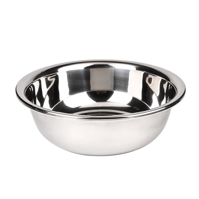 Stainless steel food grade super thick baby round vegetable wash basin