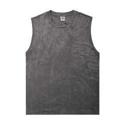 BLUESFLY vest sleeveless t-shirt men's fitness summer American retro loose sports basketball old wash