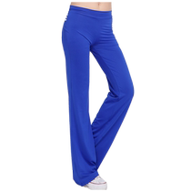 Haozhou solid color fitness aerobics square dance competition suit slim straight straight pants for men and women 6200 promotion
