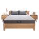 Mousse high box bed special latex mattress with hard spring