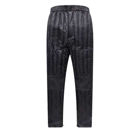 Yalu middle-aged and elderly men's down jacket pants white duck down