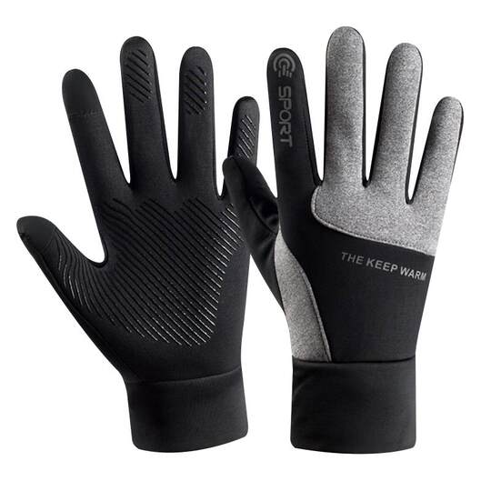 -20 is not cold. Touch screen gloves are a must-have for cycling.