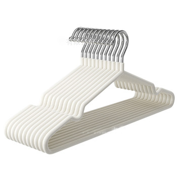 Anti-slip clothes support stainless steel adult thick clothes hanger for hanging clothes home cool clothes hanger student dormitory seamless anti-shoulder corner