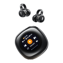 Bluetooth headset new ear clip type wireless plug-in card high quality noise reduction ultra long battery life color screen sports boys and girls