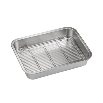 Yachu shang rectangular small grid oil grilling net