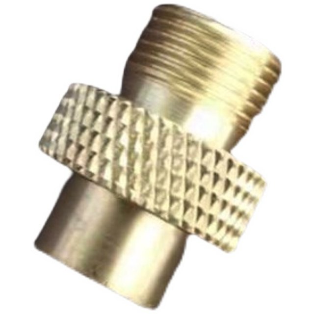 Outdoor metal pipe screw head copper accessories