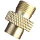 Outdoor metal pipe screw head copper accessories