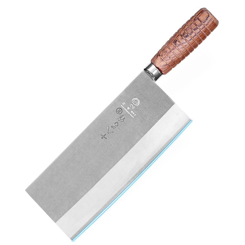 十八子作中式三合钢菜刀酒店专用专业桑刀商用厨师刀-Taobao-Tmall