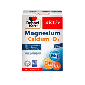 Double heart calcium ແລະ magnesium d3 ປົກປ້ອງສຸຂະພາບຂອງກະດູກ