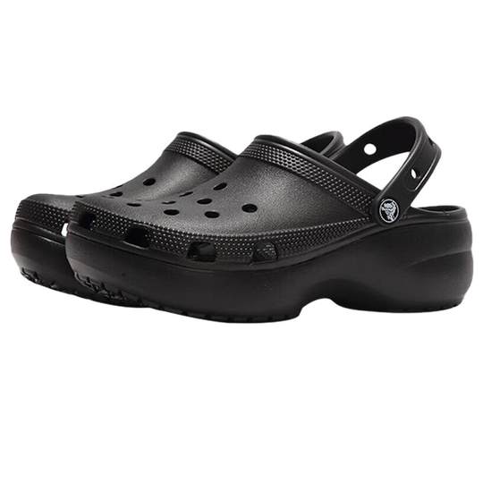 Crocs beach clogs thick soles