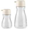 Carrot control volume soy sauce vinegar seasoning bottle sesame oil bottle home kitchen combination sub-packaging food grade glass small oil pot