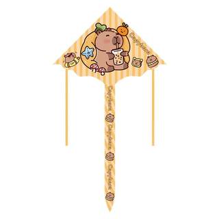 卡皮巴拉风筝微风易飞潍坊2025年新款儿童专用高档卡通手持小风筝