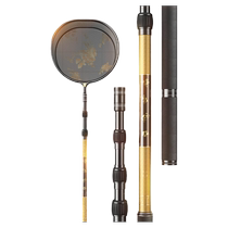 Carbon copy net complete set of wild fishing ultra-light and ultra-hard large object copy net rod retractable rod fishing net pocket fishing net