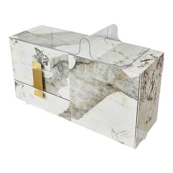 Pvc transparent soft glass waterproof oil washing cabinet Pvc transparent soft glass waterproof oil washing cabinet