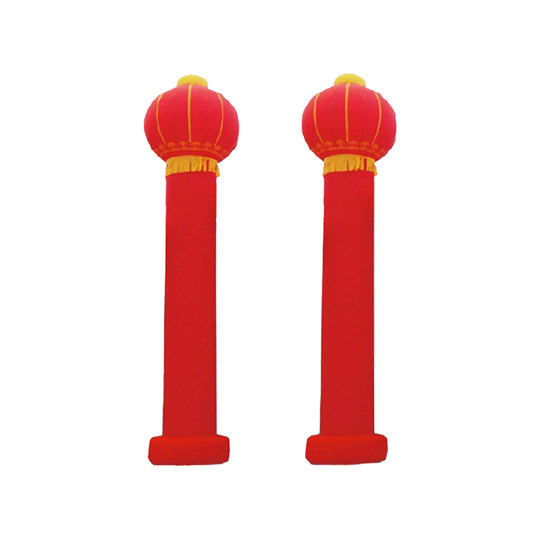 6米8米充气开业庆典广告活动灯笼立柱圆柱气模拱门气柱灯柱圆柱