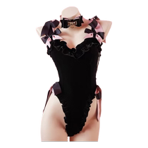 Jasper Cat Girl Uniform Sexy Lingerie Training SM Temptation Small Breasts Show Big Dating Robe No-Take Off Pajamas