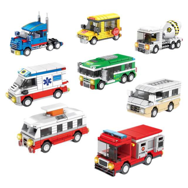 City Auto Series Assembly Building Blocks