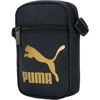 PUMA ກະເປົາຜູ້ຊາຍແລະຜູ້ຍິງ Portable Crossbody Sports Bag Casual Small Bag Gold Shoulder Bag 078485