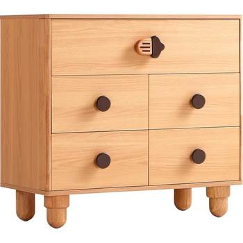 Lin's wood industry children's champions four-take cabinet