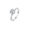 IGI certified cultured diamond 18k ring