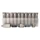 Dust reduction and landscaping spray head for textile factory workshop construction site