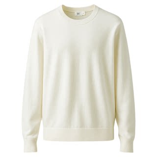 森马毛衫男冬季含羊绒针织衫发热抑菌2025新款基础圆领黑色打底衫