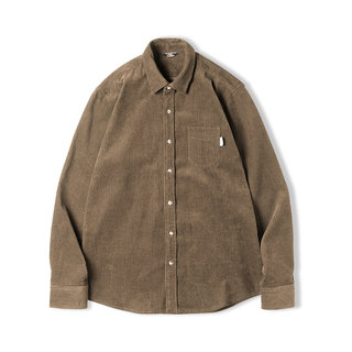 Corduroy long-sleeved long-sleeved shirt Maden/Maden