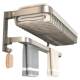 No punching toilet bathroom towel rack bath towel rack