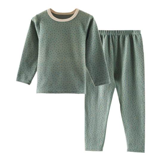 Pure cotton home clothing set in autumn and winter