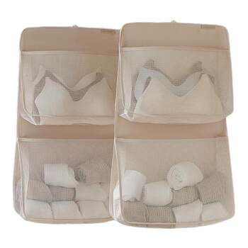 Lixu socks, underwear, underwear storage net pocket