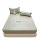 Three-piece summer cool bean fitted sheet set