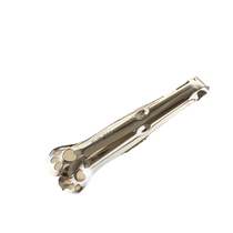 304 stainless steel ice clip sugar clip cafe snack food clip ice cube clip lemon slice clip small size 2018