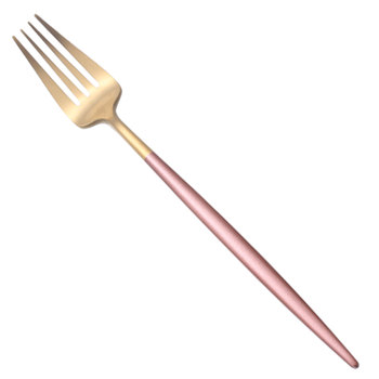 304 stainless steel nordic solid round handle fork