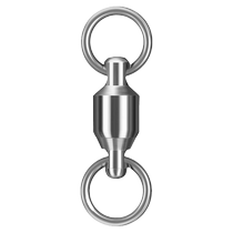 Eight-word ring large object strong pull high speed bearing swivel stainless steel Lua 8 word ring connector gear small gear