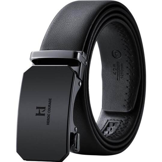 Heilan House belt men's automatic buckle high-end trend