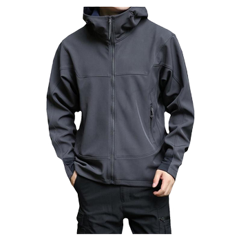 Men's soft shell jacket spring and autumn windproof waterproof jacket