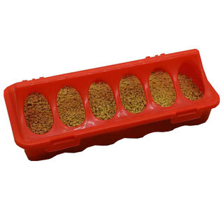 The rutin chicken trough is convenient, quick and easy to clean