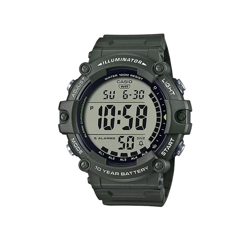 Watch casio electronic sports waterproof