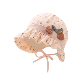 3-12 months baby girl princess hat autumn and winter ear protection windproof