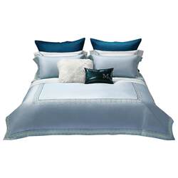 Mercury Home Textiles 120-Count Egyptian Long-Staple Cotton Four-Piece Set Italian Jacquard Set Hotel Light Luxury High-End Bedding