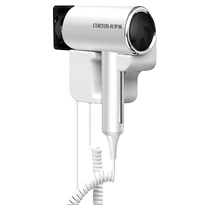 Five-star hotel-specific hair dryer guesthouse and guesthouse bathroom punch-free wall-mounted quick-drying hair dryer with high wind power