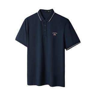 【父亲节礼盒装】海澜之家商务POLO衫2026夏新款短袖T恤男爸爸款