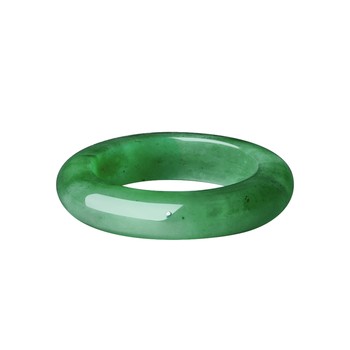 Zhou dasheng african green ring jade birthday gift