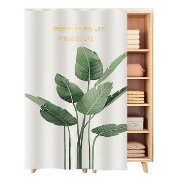 Locker curtains with punch-free slide rails to prevent ugliness and dust