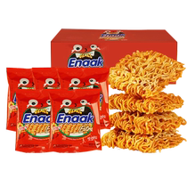 (自营)gemez印尼小鸡面干脆面整箱装enaak网红掌心脆零食干吃面