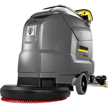 Commercial german hand-push floor scrubber floor cleaning