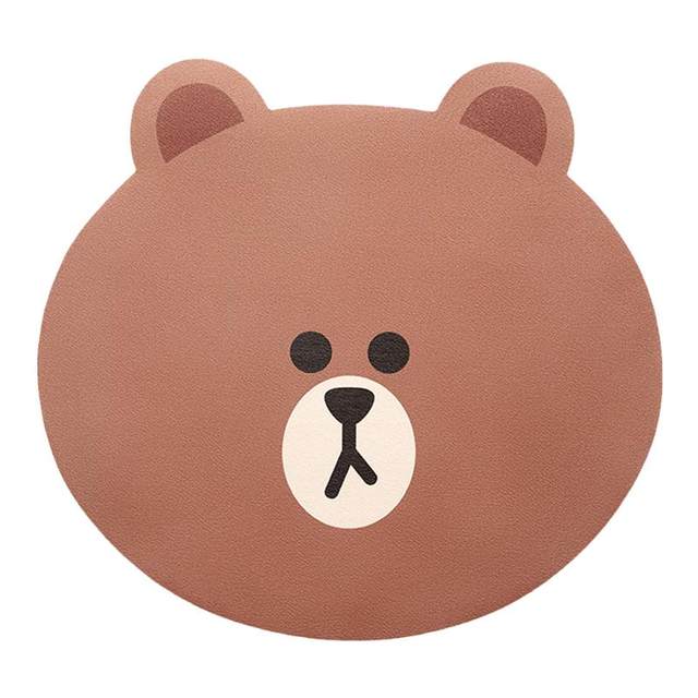 LINE FRIENDS Kitchen countertop drain mat absorbent pad coaster dining table washing table water control pad drying pad